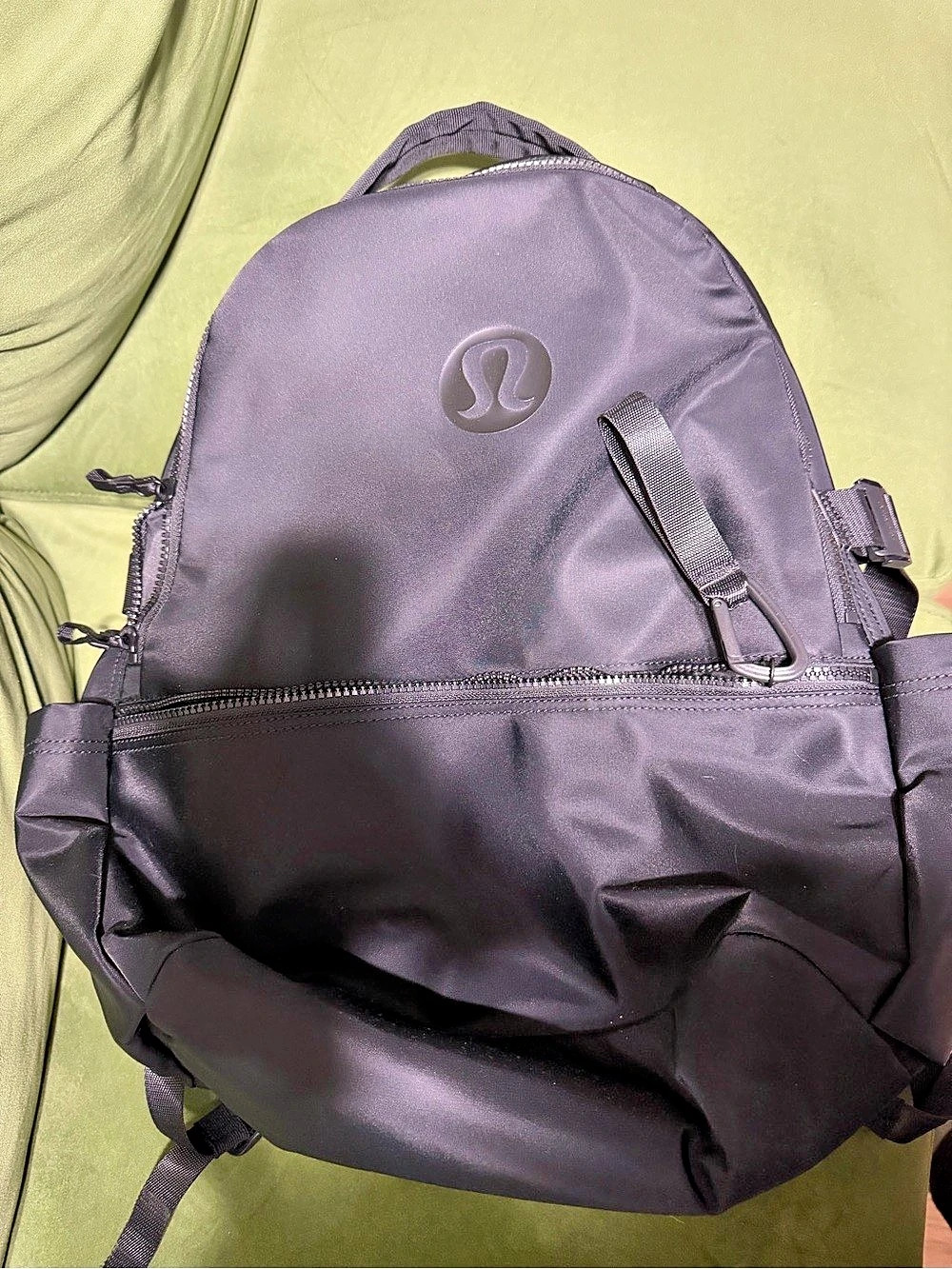 lululemon New Crew Backpack 30L Black Backpack Like New
